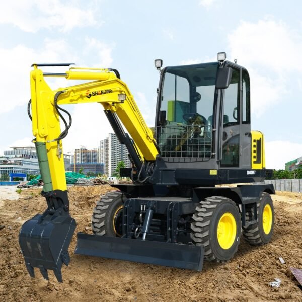 XG40W-7 4 ton wheeled excavator