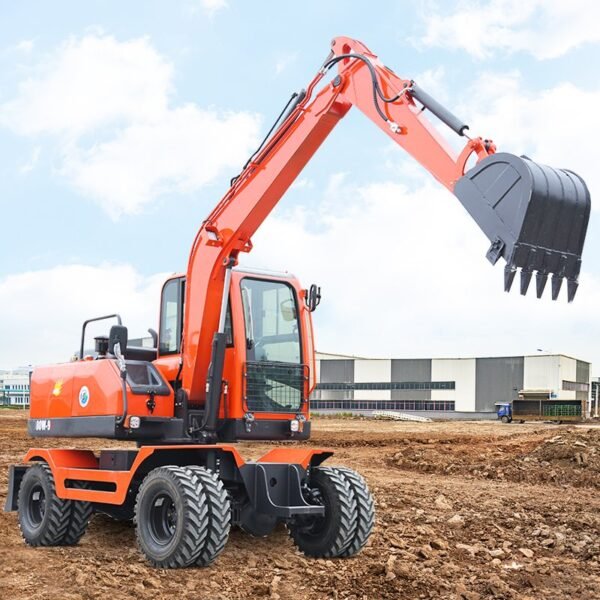 XG80W-9T 9 ton wheeled excavator