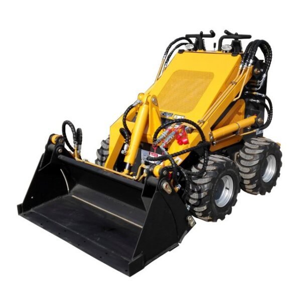 SD380 diesel mini wheeled skid steer loader